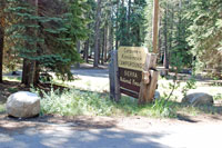 Catavee Campground at Huntington Lake, CA