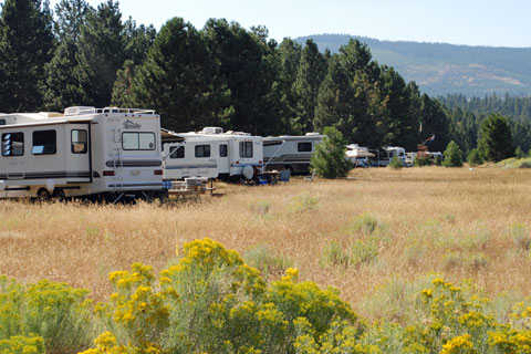 Eagle Lake camping, CA