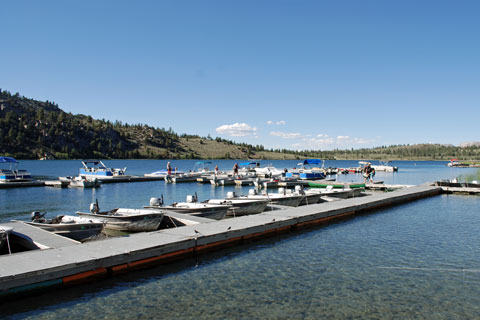 June Lake Marina, June Lake, Mono County, California