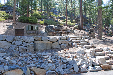 Bliss State Park Campground, Lake Tahoe, California